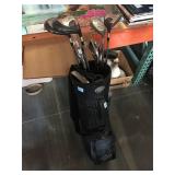 Set of a.220 Oversize golf clubs in bag - righty