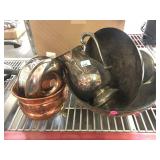 Lot of Silverplate items  and more