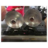 Pair of Presto Heat Dishes and Sharp sound bar