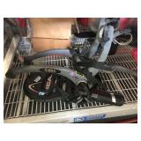 Saris and tennis racket