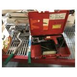 Hilti DX 35 Piston Drive Tool in case and Stud