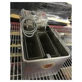 Wells Commercial Small double Basket Deep Fryer