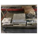 Table bottom - lot of assorted electronics