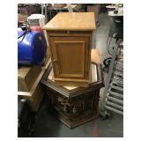 Pair of side tables , approx 23x20 inches