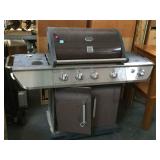 Kenmore Gas Grill, on wheels, approx 58 inches