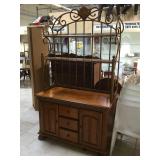 wooden baking rack (comes in 2 pieces), approx