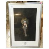 Framed ERTE matted print by starstruck, approx