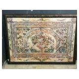 Large framed print, approx 65x47 inches