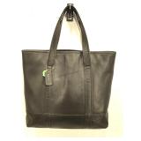 Coach Large Black Leather Shopper