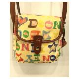 Dooney & Bourke Multi-Color Logo Crossbody Bag -