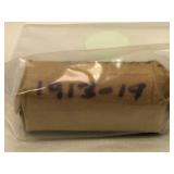 Roll of Buffalo Nickels - 1913-1919 - from the