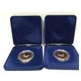 Pair of RCM 1987 Canada Looney $1 Proof Coins in