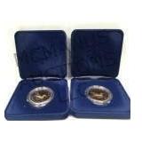 Pair of RCM 1987 Canada Looney $1 Proof Coins in