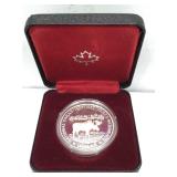 1985 Canada Silver Dollar - National Parks - with