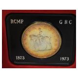 1973 RCM Proof Silver Dollar Coin in box