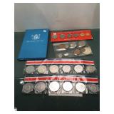 Lot of assorted Foreign coin sets - Costa Rica,