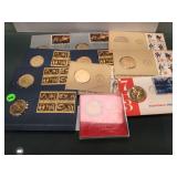 Lot of American Revolution Comm. Medals and First