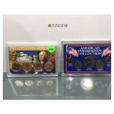 2 coin sets - American Presidents Coll. And