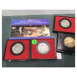 Lot of Comm.  Medals incl. First Men on Moon $5