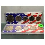 Pair of 1996 Summer Games Mint Sets - P & D