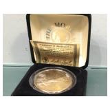 2000 American Silver Eagle in box with paperwork