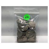 1 Pound Grab Bag unsorted Buffalo Nickels -