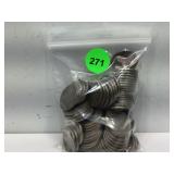 1 Pound Grab Bag unsorted Buffalo Nickels -