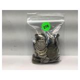 1 Pound Grab Bag unsorted Buffalo Nickels -