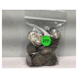 1 Pound Grab Bag unsorted Buffalo Nickels -