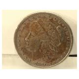 1880-S Morgan Silver Dollar