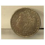 1890-S Morgan Silver Dollar