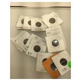 Lot of Indian Head Pennies in flips - various