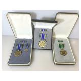 Lot of 3 Military Award medal in their