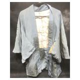 Blue-grey drop shoulder kimono probably size M