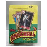 1987 Topps baseball sealed box