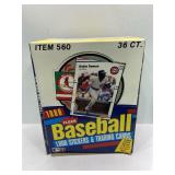 1988 fleer baseball sealed box