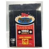 1992 Topps stadium club 2 baseball sealed box
