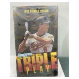 1992 donruss triple play sealed box