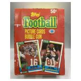 1990 topps football sealed box