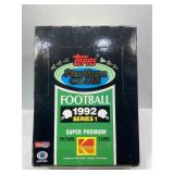 1992 topps stadium club 1 football sealed box