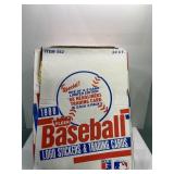 1988 fleer baseball sealed rack box