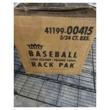 1990 fleer baseball rack pack case