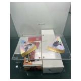 Mixed sports cards set not complete