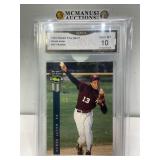 1992 classic 4 sport Derek jeter rookie gma 10