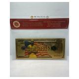 Kobe Bryant gold bank note