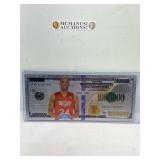 Kobe Bryant silver bank note