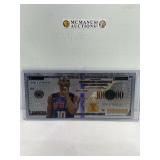 Kobe Bryant silver bank note
