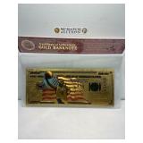 Kobe Bryant gold bank note