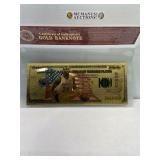 Kobe Bryant Gold bank note