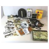 Lot of assorted items - sunglasses and reading